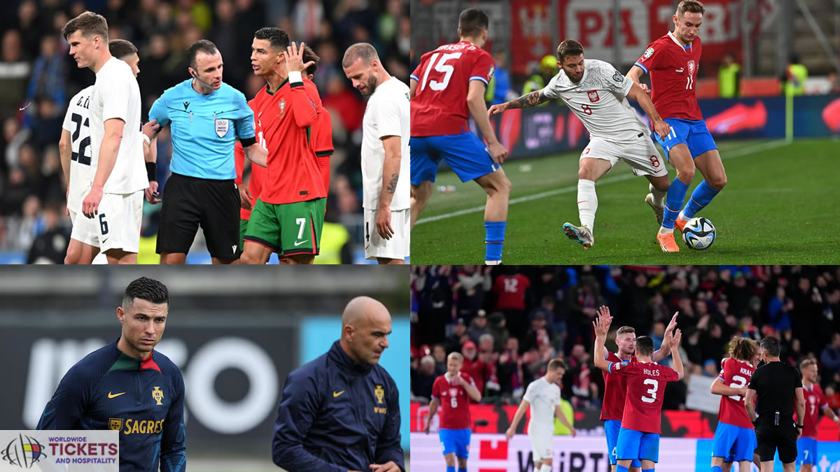 Portugal Vs Czechia: Ronaldo Storms Off Pitch After Portugal's Loss to Slovenia Euro 2024